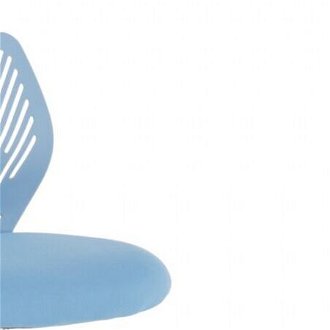 Otočná stolička selva - modrá/chróm 7