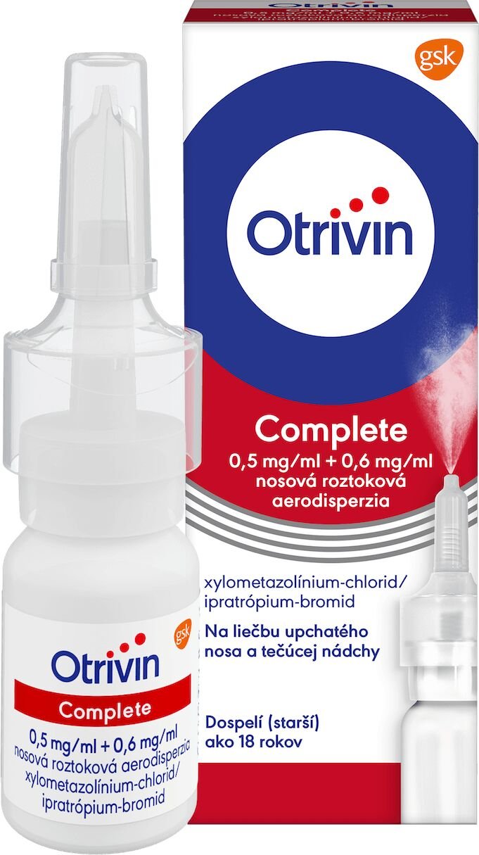 Otrivin Complete nosový sprej na tečúcu nádchu 10 ml