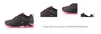 Outdoor shoes with antibacterial insole ALPINE PRO MUSSWE heaven 1