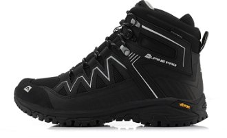 Outdoor shoes with functional membrane ALPINE PRO GUDERE black
