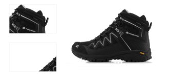 Outdoor shoes with functional membrane ALPINE PRO GUDERE black 4