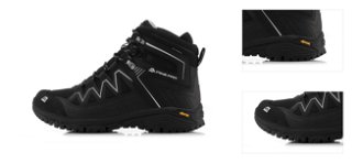 Outdoor shoes with functional membrane ALPINE PRO GUDERE black 3