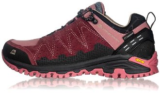 Outdoor shoes with membrane ptx ALPINE PRO CORMEN pomegranate