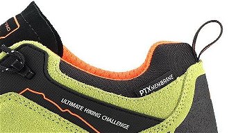 Outdoor shoes with membrane PTX ALPINE PRO GEROME lime green 7