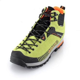 Outdoor shoes with membrane PTX ALPINE PRO NEVISE lime green