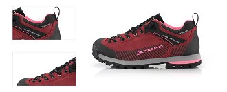 Outdoor shoes with PTX membrane ALPINE PRO GEROME pomegranate 4
