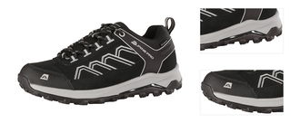 Unisex outdoor shoes with PTX membrane ALPINE PRO GIMIE black 3