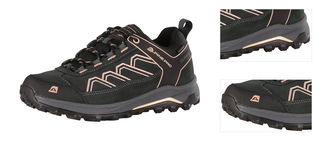 Unisex outdoor shoes with ptx membrane ALPINE PRO GIMIE dk.true gray 3