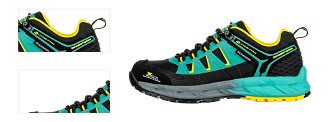 Outdoor shoes with ptx membrane ALPINE PRO KERINCE shady glade 4