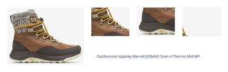 Outdoorové topánky Merrell J036660 Siren 4 Thermo Mid WP 1