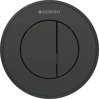 Ovládacie tlačidlo Geberit Sigma plast čierne 116.056.DW.1