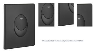 Ovládacie tlačidlo Grohe Start plast phantom black mat 38964KF0 1