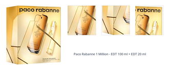 Rabanne 1 Million - EDT 100 ml + EDT 20 ml 1