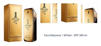 Paco Rabanne 1 Million – EDT 200 ml 1