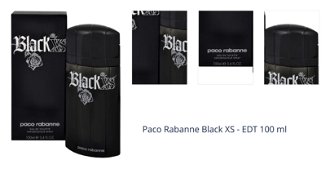 Paco Rabanne Black XS - EDT 100 ml 1