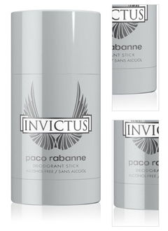 Rabanne Invictus deostick pre mužov 75 g 3