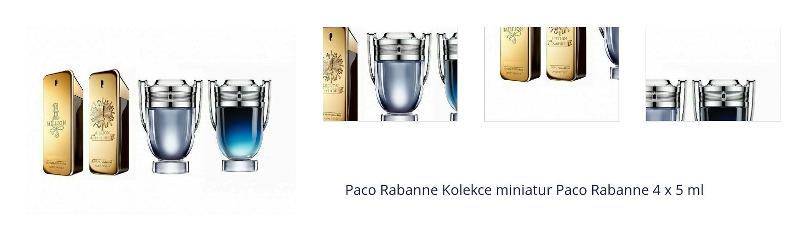 Paco Rabanne Kolekce miniatur Paco Rabanne 4 x 5 ml 1