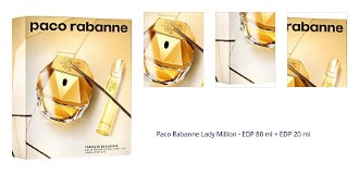 Paco Rabanne Lady Million - EDP 80 ml + EDP 20 ml 1