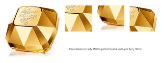 Rabanne Lady Million parfumovaná voda pre ženy 30 ml 1