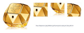 Rabanne Lady Million parfumovaná voda pre ženy 80 ml 1