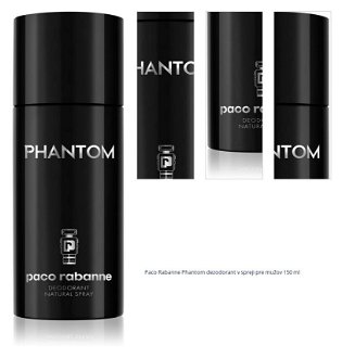 Rabanne Phantom dezodorant v spreji pre mužov 150 ml 1