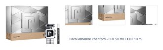 Paco Rabanne Phantom - EDT 50 ml + EDT 10 ml 1