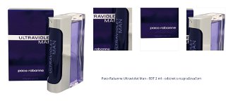 Paco Rabanne Ultraviolet Man - EDT 2 ml - odstrek s rozprašovačom 1