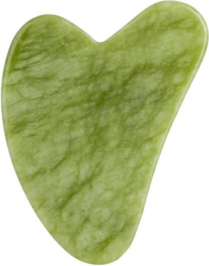Palsar7 Masážna doštička Guasha (zelený xiuyan jadeit)