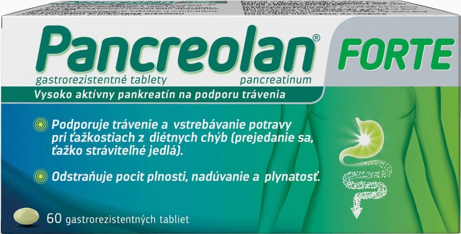 Pancreolan forte 60 tabliet