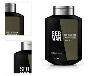 Pánsky kondicionér Sebastian Professional Seb Man The Smoother Conditioner - 250 ml (SB6306.250) + DARČEK ZADARMO 4