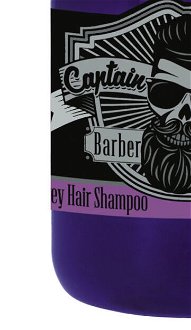 Pánsky neutralizačný šampón na šedivé vlasy Captain Cook Grey Hair Shampoo - 500 ml (07376) + darček zadarmo 8