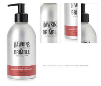Pánsky revitalizujúci šampón na vlasy Hawkins  a  Brimble - 300 ml (HAW042) + DARČEK ZADARMO 1