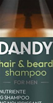Pánsky šampón na šetrné umývanie vlasov a fúzov Dandy Beard  a  Hair Shampoo For Men - 300 ml (101840) + darček zadarmo 5