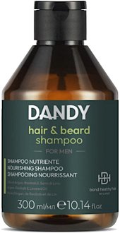 Pánsky šampón na šetrné umývanie vlasov a fúzov Dandy Beard  a  Hair Shampoo For Men - 300 ml (101840) + darček zadarmo 2