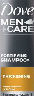 Pánsky šampón pre hustotu vlasov Dove Men+ Care Thickening - 250 ml (9188434, 68129490) 5
