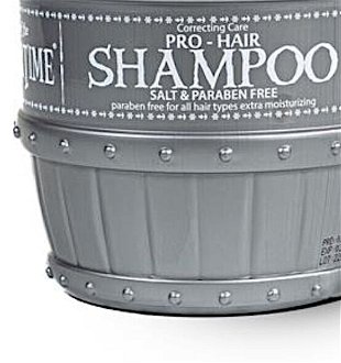 Pánsky šampón pre všetky typy vlasov Barbertime Pro-Hair Shampoo - 1000 ml - Pirates of the Barbertime + darček zadarmo 8