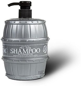 Pánsky šampón pre všetky typy vlasov Barbertime Pro-Hair Shampoo - 1000 ml - Pirates of the Barbertime + darček zadarmo 2