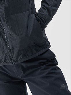 Dámska trekingová bunda s recyklovanou výplňou  Primaloft Active - čierna 9