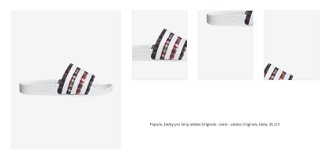 Papuče, žabky pre ženy adidas Originals - biela 1