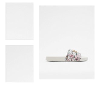 Papuče, žabky pre ženy ALDO - biela, ružová, zlatá, svetlozelená 4