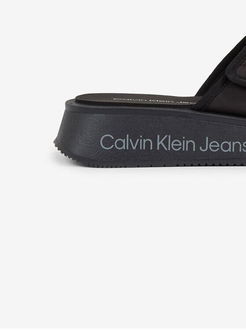 Papuče, žabky pre ženy Calvin Klein Jeans - čierna 8