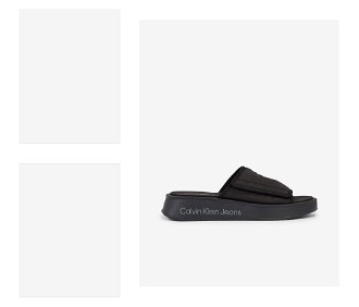 Papuče, žabky pre ženy Calvin Klein Jeans - čierna 4