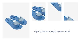 Papuče, žabky pre ženy Ipanema - modrá 1