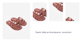 Papuče, žabky pre ženy Ipanema - staroružová 1