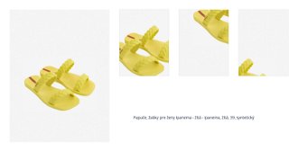 Papuče, žabky pre ženy Ipanema - žltá 1