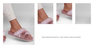 Papuče, žabky pre ženy Skechers - ružová 1