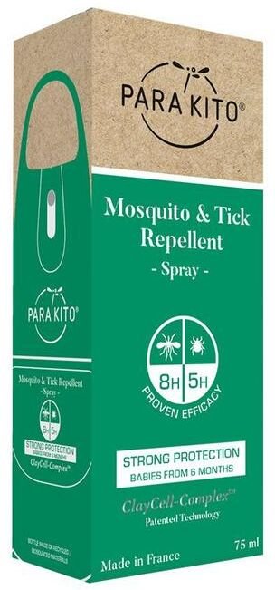 PARAKITO Sprej pre silnú ochranu proti komárom a kliešťom