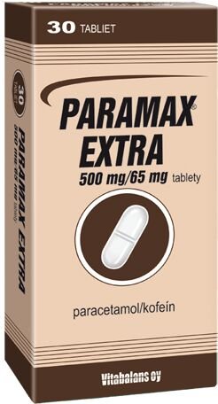 Paramax extra 500 mg/65 mg, 30 tabliet