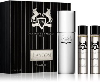 Parfums De Marly Layton cestovné balenie unisex 2