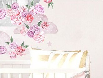 Pastelowe Love Nálepka na stenu - Zvieratká - Spiaca sova barva: ružová 9